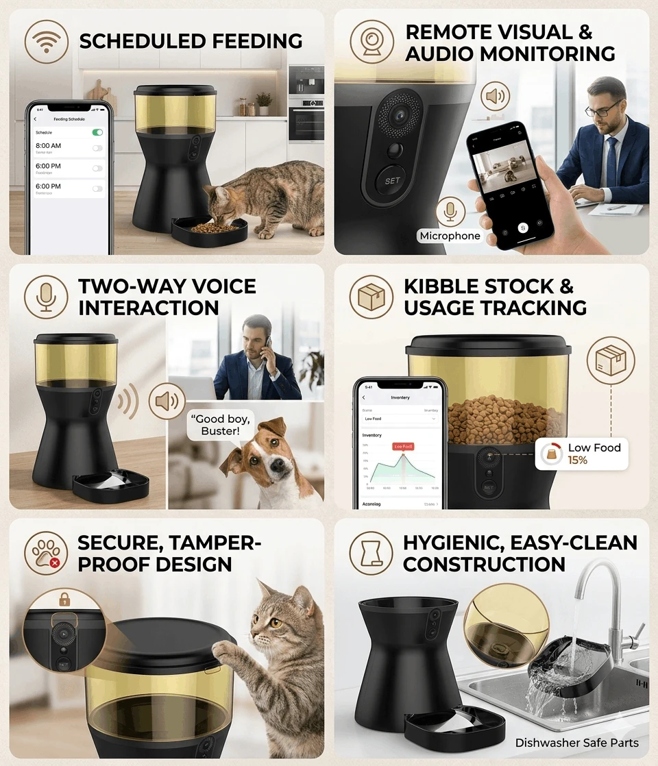 Camera Cat Feeder Camera Cat Feeder