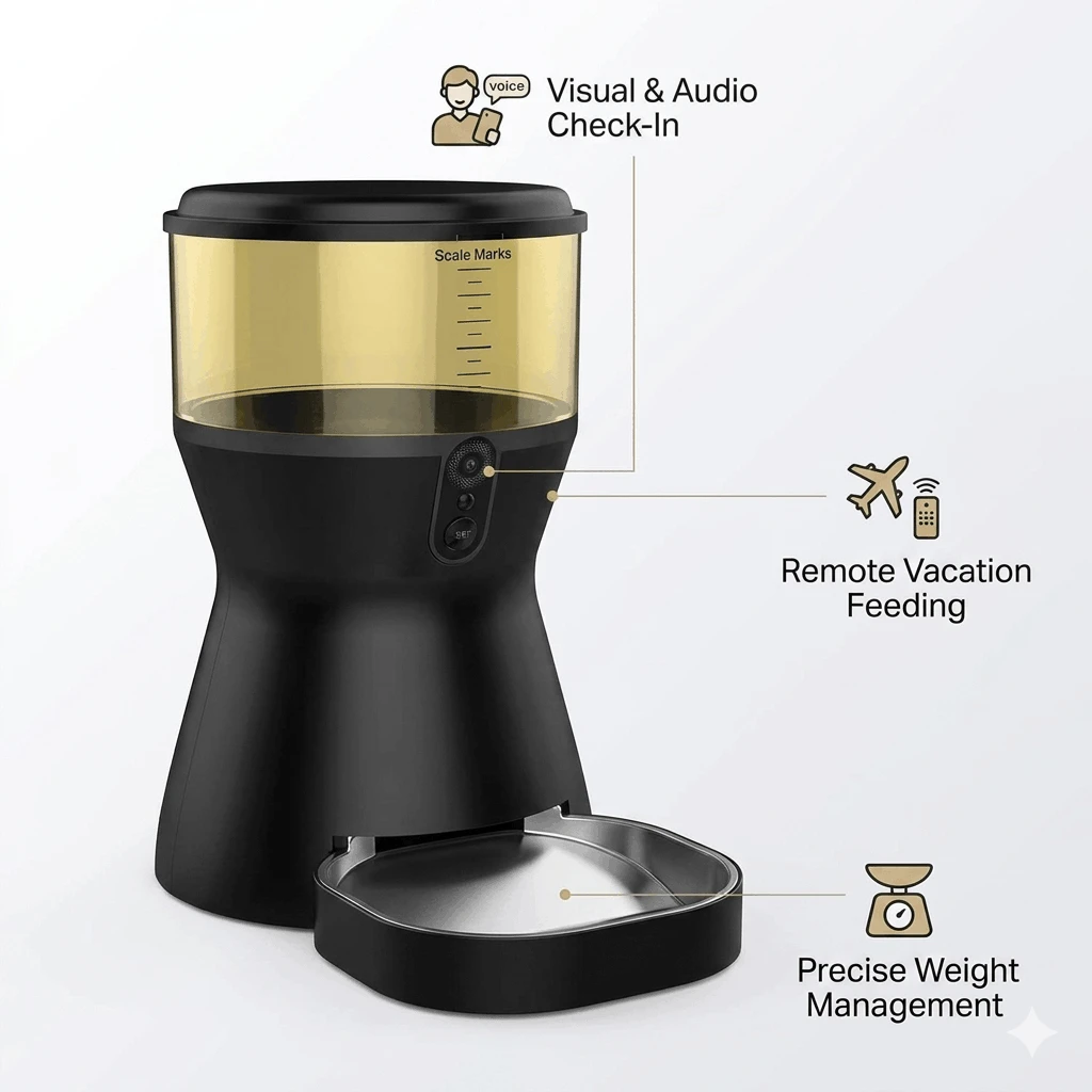 Tuya smart pet feeder supplier Tuya smart pet feeder supplier